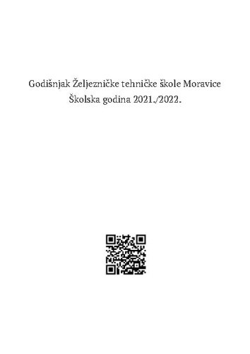 2021/2022 : Godišnjak Željezničke tehničke škole Moravice