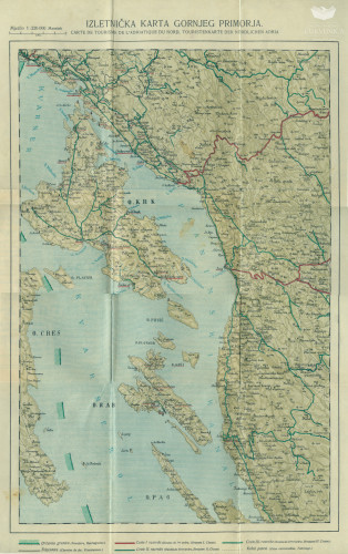 Izletnička karta gornjeg Primorja