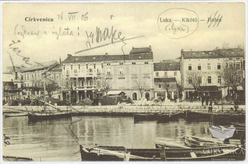 Crikvenica. Luka