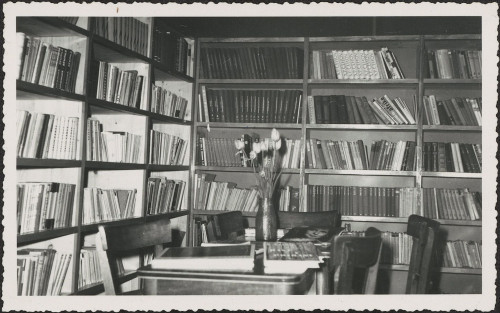 [Unutrašnjost Knjižnice na lokaciji Lujzinska cesta]