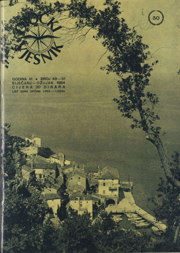 Otočki vjesnik, br. 49-51 .God.6, br. 49-51 (1984) : list SSRN općine Cres-Lošinj