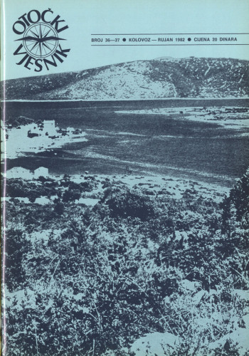 Otočki vjesnik, br. 36-37 .God.4, br. 36-37 (1982) : list SSRN općine Cres-Lošinj