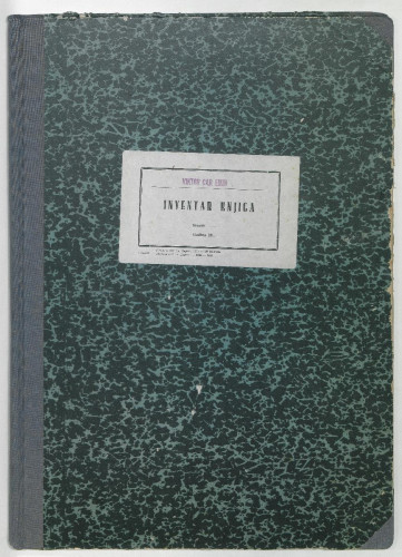 Inventarna knjiga biblioteke Viktora Cara Emina