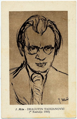 Čestitka Dragutina i Jele Tadijanović (1949.) / Tadijanović, Dragutin