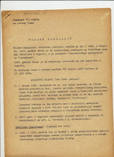 Biografija Mladena Kauzlarića