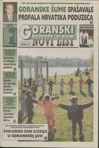 2000, br. 55 : Goranski Novi list