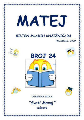 2020, br. 24 : Matej