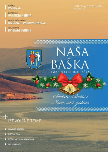 2016, br. 38 : Naša Baška
