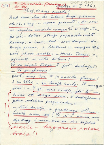 Pismo Ivana Ivančića / Car Emin, Viktor